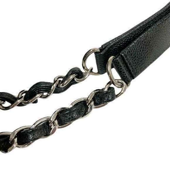 Chanel GST Chain Tote Bag Caviar Skin Black - Picture 11 of 16